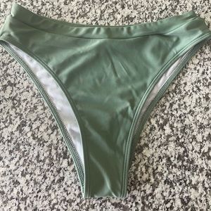 NWOT High waisted high cut bikini bottom